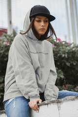 Oversized unisex hoodie by MyCreed with “Under His Protection” graphic.