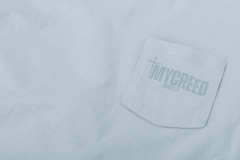 Christian long sleeve shirt featuring creed-style typography design by MyCreed.