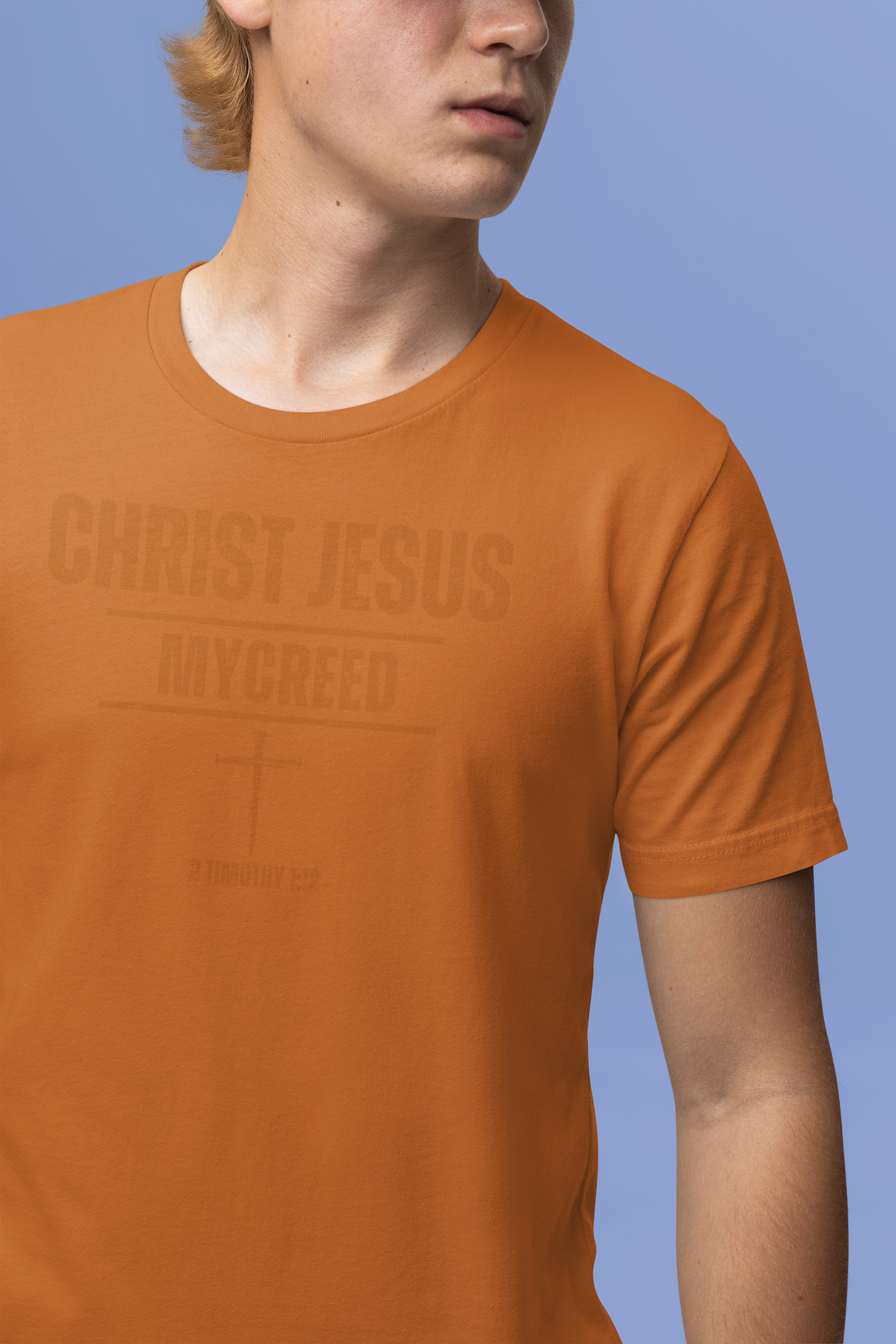 CHRIST JESUS MYCREED (Subtle) Men’s Christian T-Shirt | Bella+Canvas® Tee