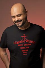 CHAIN BREAKER Bella+Canvas® 3001 Unisex Christian T-Shirt by MYCREED – John 8:36