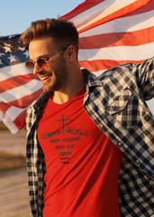 CHAIN BREAKER Bella+Canvas® 3001 Unisex Christian T-Shirt by MYCREED – John 8:36