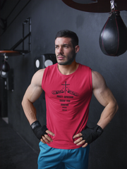 CHAIN BREAKER MYCREED Muscle Tank – John 8:36 Christian Performance Apparel