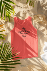 CHAIN BREAKER MYCREED Comfort Colors® 9360 Tank – John 8:36 Christian Apparel
