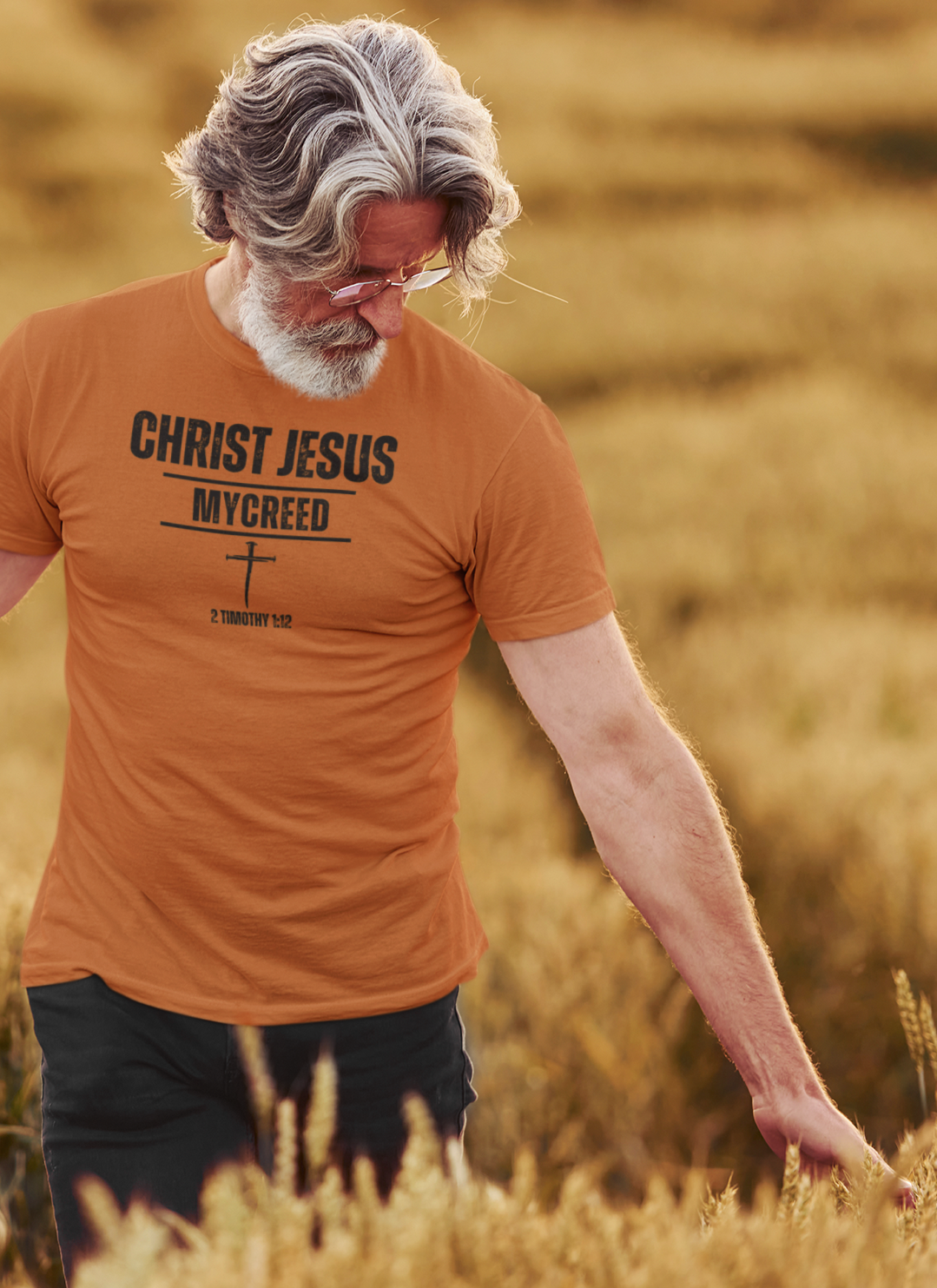 CHRIST JESUS | MYCREED Classic Men’s Christian T-Shirt | Bella+Canvas® 3001