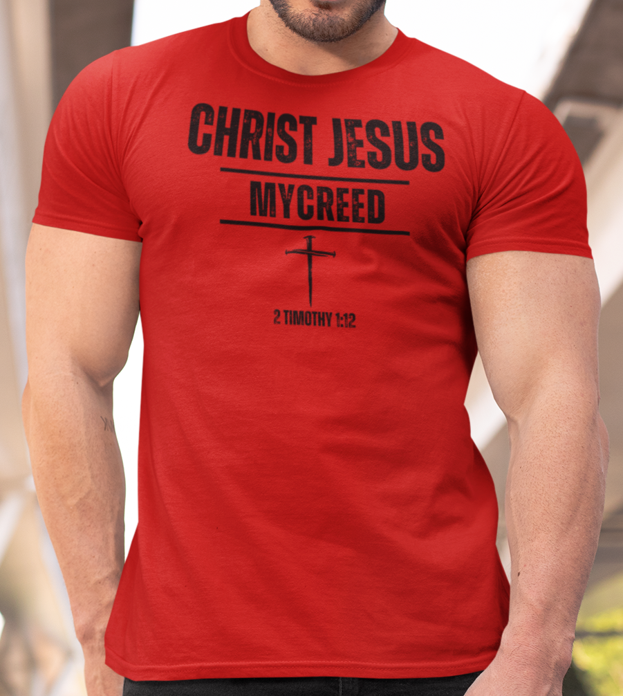 CHRIST JESUS | MYCREED Classic Men’s Christian T-Shirt | Bella+Canvas® 3001