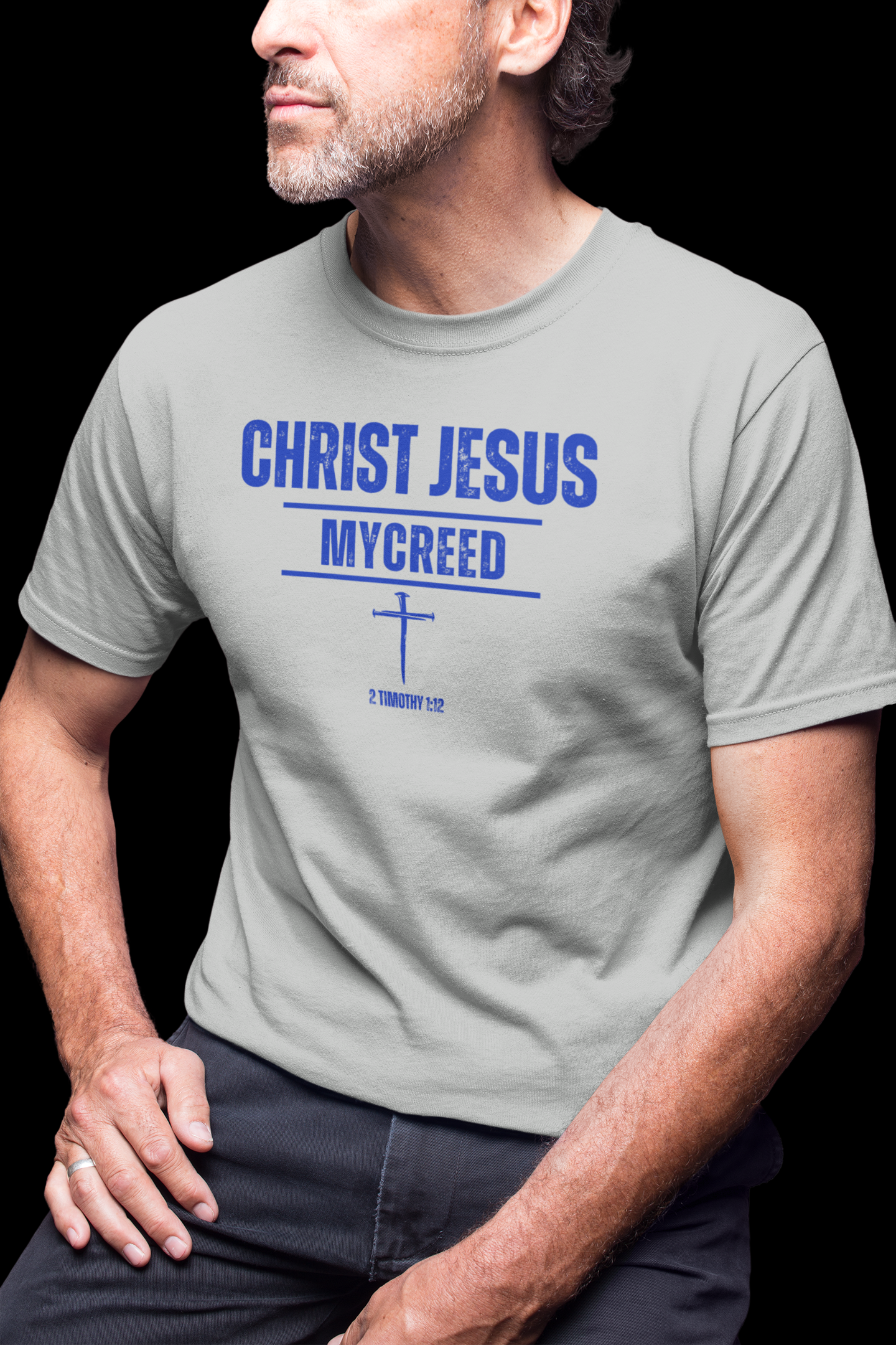 CHRIST JESUS | MYCREED Classic Men’s Christian T-Shirt | Bella+Canvas® 3001