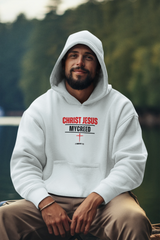 CHRIST JESUS MYCREED Mens Hoodie – Santa Barbara by Next Level Apparel®