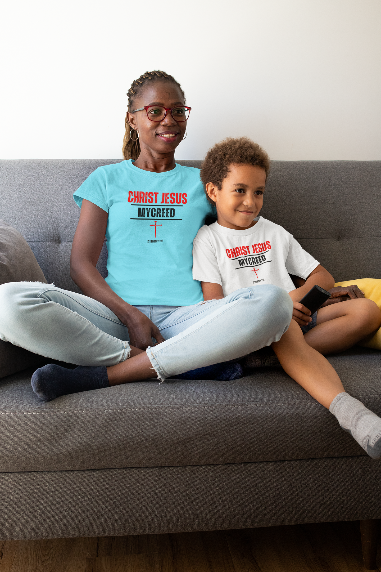 CHRIST JESUS MYCREED Women’s Fitted Christian T-Shirt | Next Level Apparel® NL3900