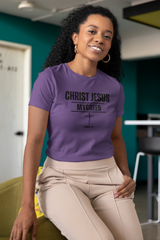 CHRIST JESUS MYCREED Women’s Fitted Christian T-Shirt | Next Level Apparel® NL3900