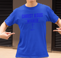 CHRIST JESUS MYCREED (Subtle) Men’s Christian T-Shirt | Bella+Canvas® Tee