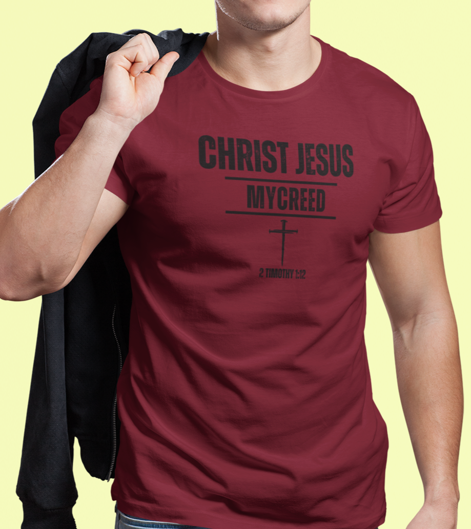 CHRIST JESUS | MYCREED Classic Men’s Christian T-Shirt | Bella+Canvas® 3001