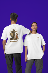 The Calvary Triumph Comfort Colors® Unisex Tee By MyCreed (Back Print) | Colossians 2:14-15