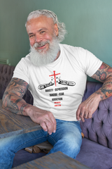 CHAIN BREAKER Bella+Canvas® 3001 Unisex Christian T-Shirt by MYCREED – John 8:36