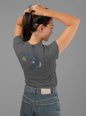 Fearless & Free Bella+Canvas® Slim Fit Women’s Christian Tee by MyCreed | Joshua 1:9