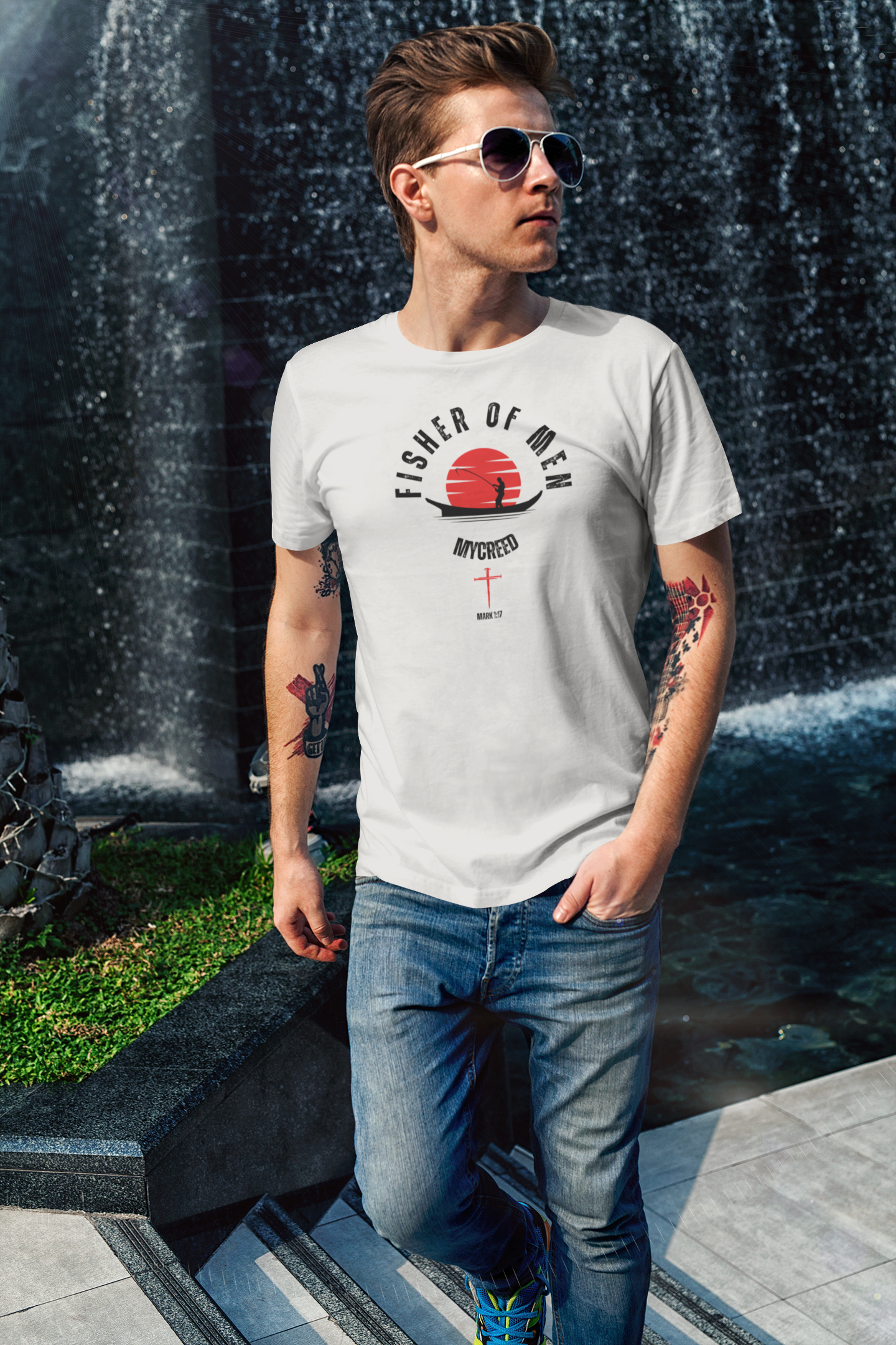 FISHER OF MEN Men’s Christian T-Shirt – Bella+Canvas® Tee