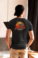 Fisher of Men Christian T-Shirt – Vintage Sunset Back Print | Next Level® Soft Wash by MyCreed