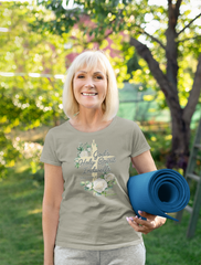God’s Holy Spirit Indwells Women’s Christian T-Shirt – Bella+Canvas 6400 –  – MyCreed