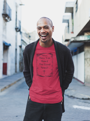 The Good News 3:16 Christian T-Shirt – Comfort Colors® Garment-Dyed Tee | MyCreed