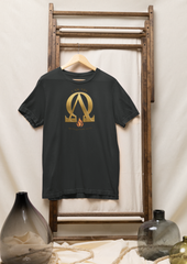 Alpha & Omega (Revelation 22:13) Christian unisex t-shirt by MyCreed — front print on Bella+Canvas 3001