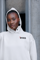 His Word, Our Truth BELLA+CANVAS® 3512 Unisex Jersey Long Sleeve Hoodie by MyCreed | John 14:6