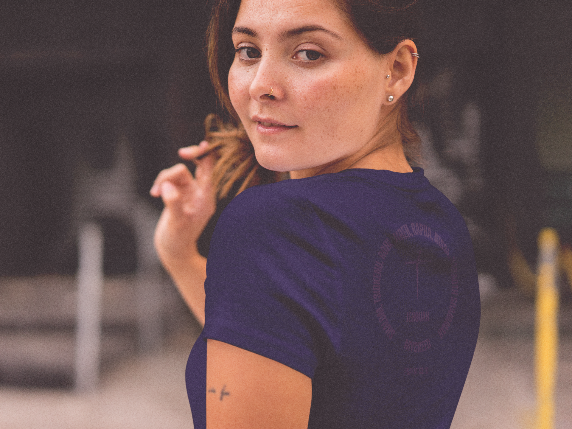 JEHOVAH NAMES Psalm 83:18 Christian Slim Fit Womens T-shirt by MyCreed