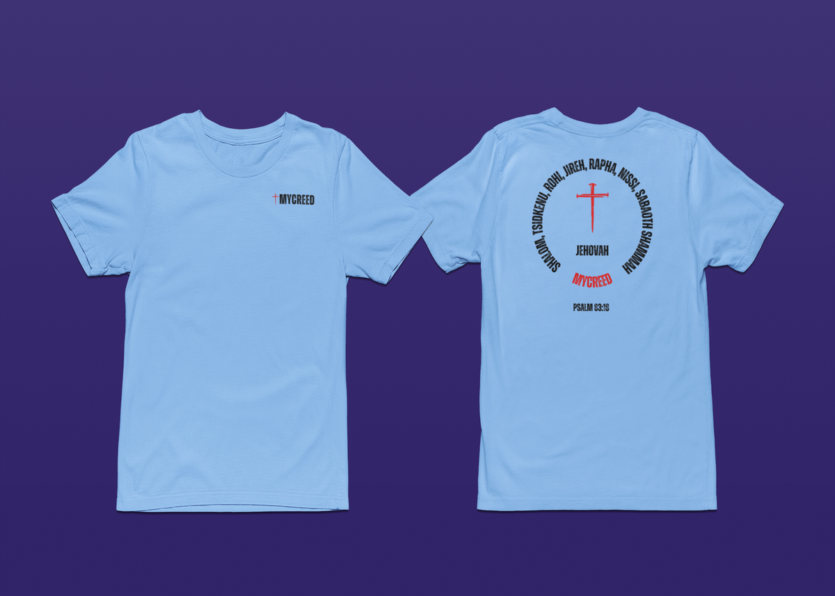 Jehovah's Names Bella+Canvas® Christian T-Shirt – Psalm 83:18 | MyCreed
