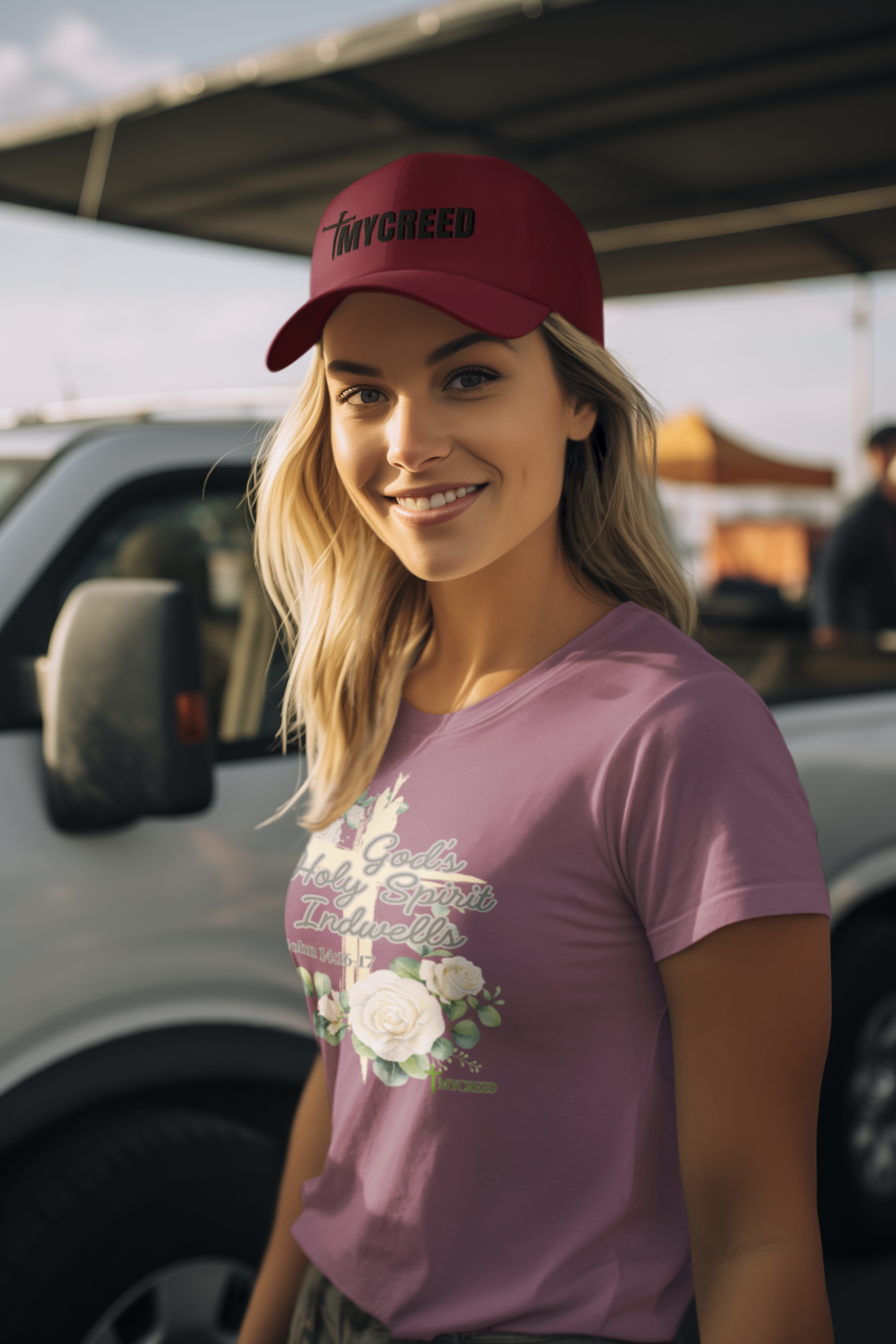MYCREED Sport-Tek® STC17 Flexfit® Performance BallCap by MyCreed