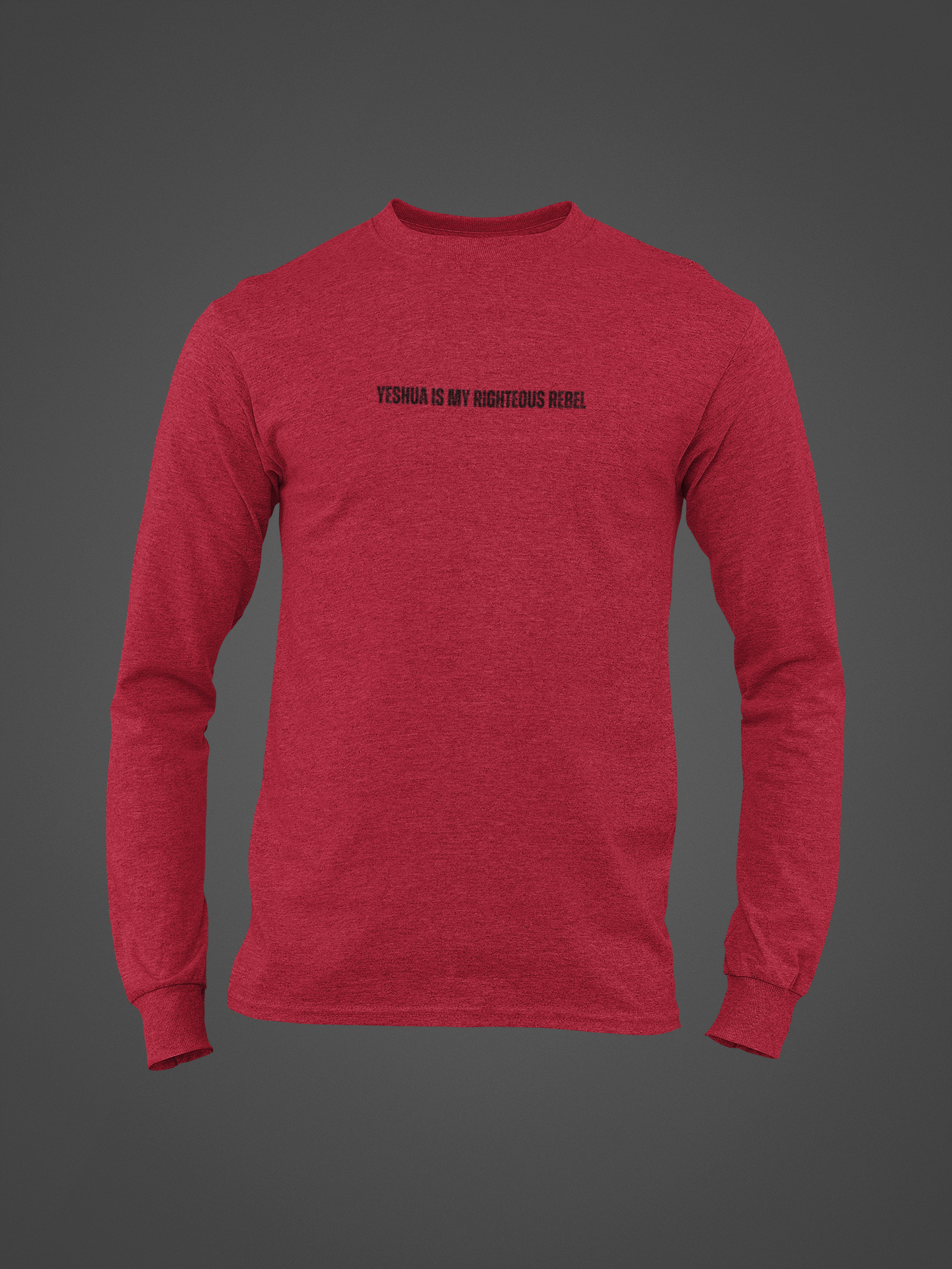 My Righteous Rebel Unisex Long Sleeve Tee by MyCreed | Acts 17:6