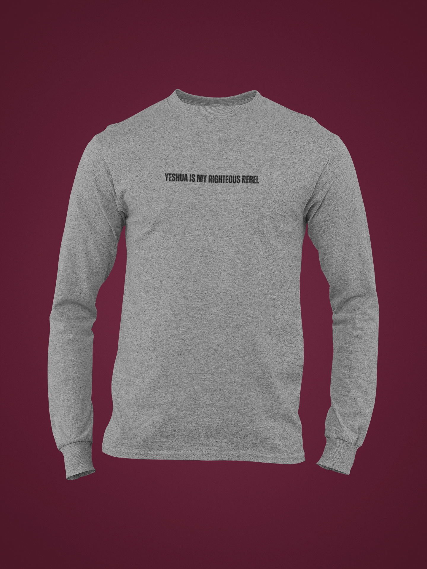 My Righteous Rebel Unisex Long Sleeve Tee by MyCreed | Acts 17:6