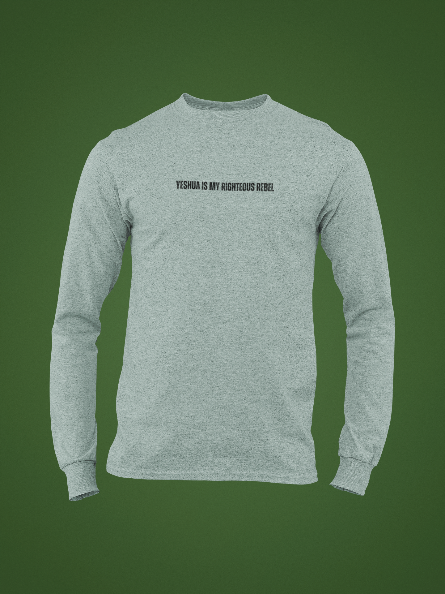 My Righteous Rebel Unisex Long Sleeve Tee by MyCreed | Acts 17:6