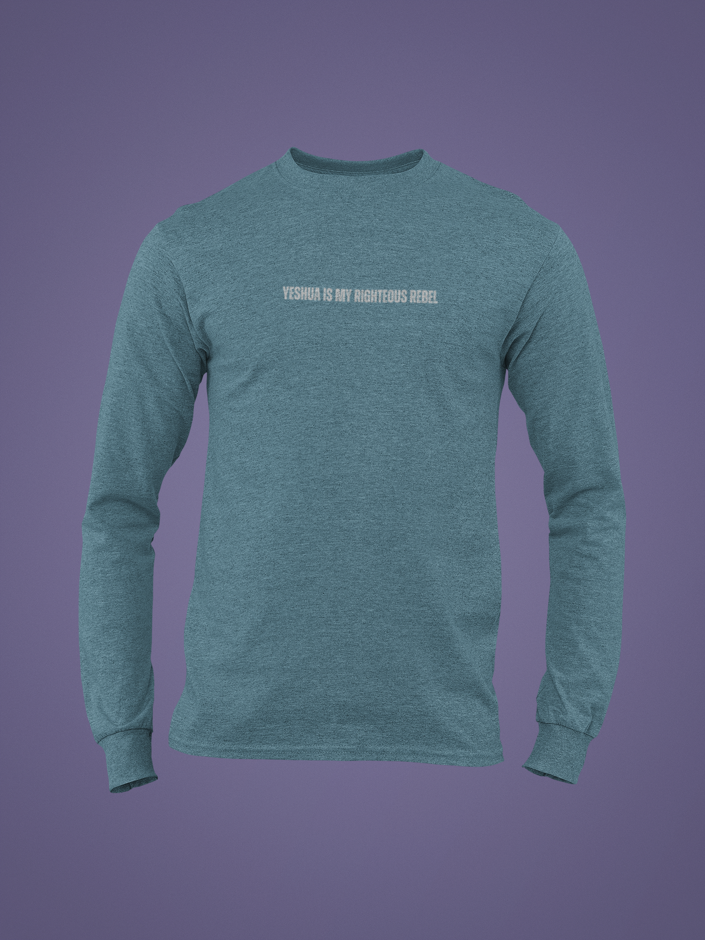 My Righteous Rebel Unisex Long Sleeve Tee by MyCreed | Acts 17:6