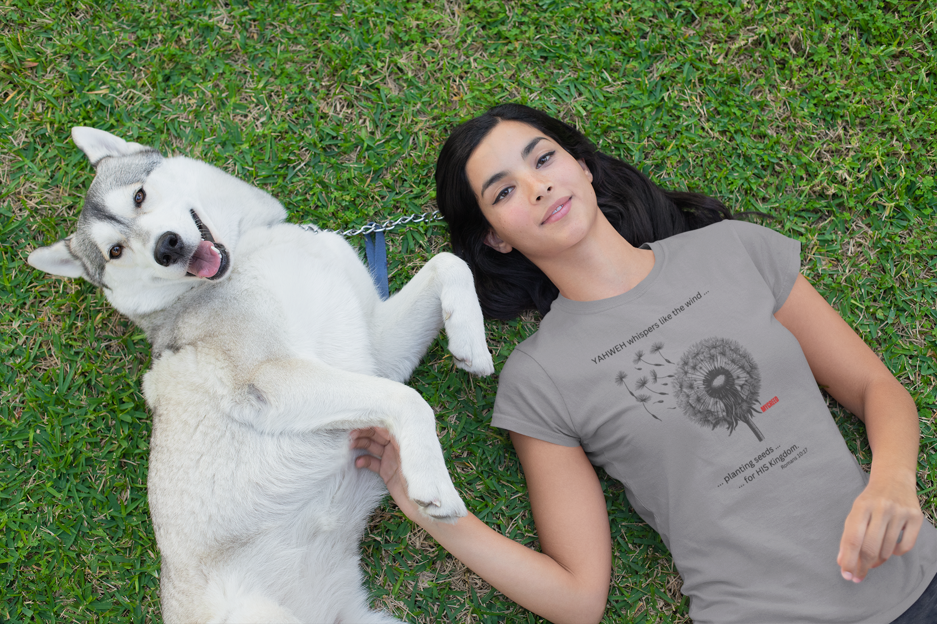 YAHWEH Whispers Women’s Christian T-Shirt – Next Level® 3900 | MyCreed