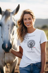 YAHWEH Whispers Women’s Christian T-Shirt – Next Level® 3900 | MyCreed