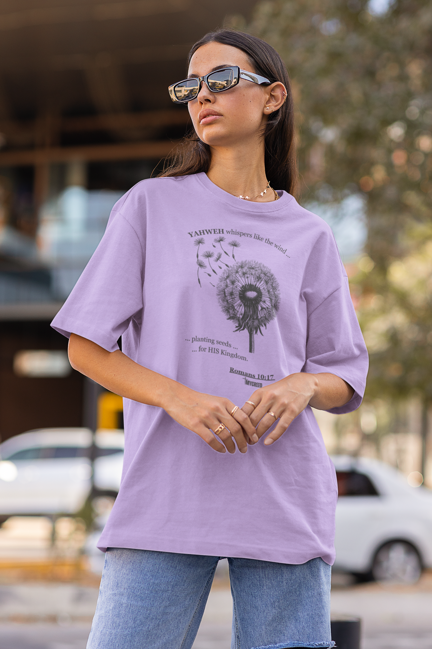YAHWEH Whispers Comfort Colors® Women’s Tee by MyCreed | Romans 10:17