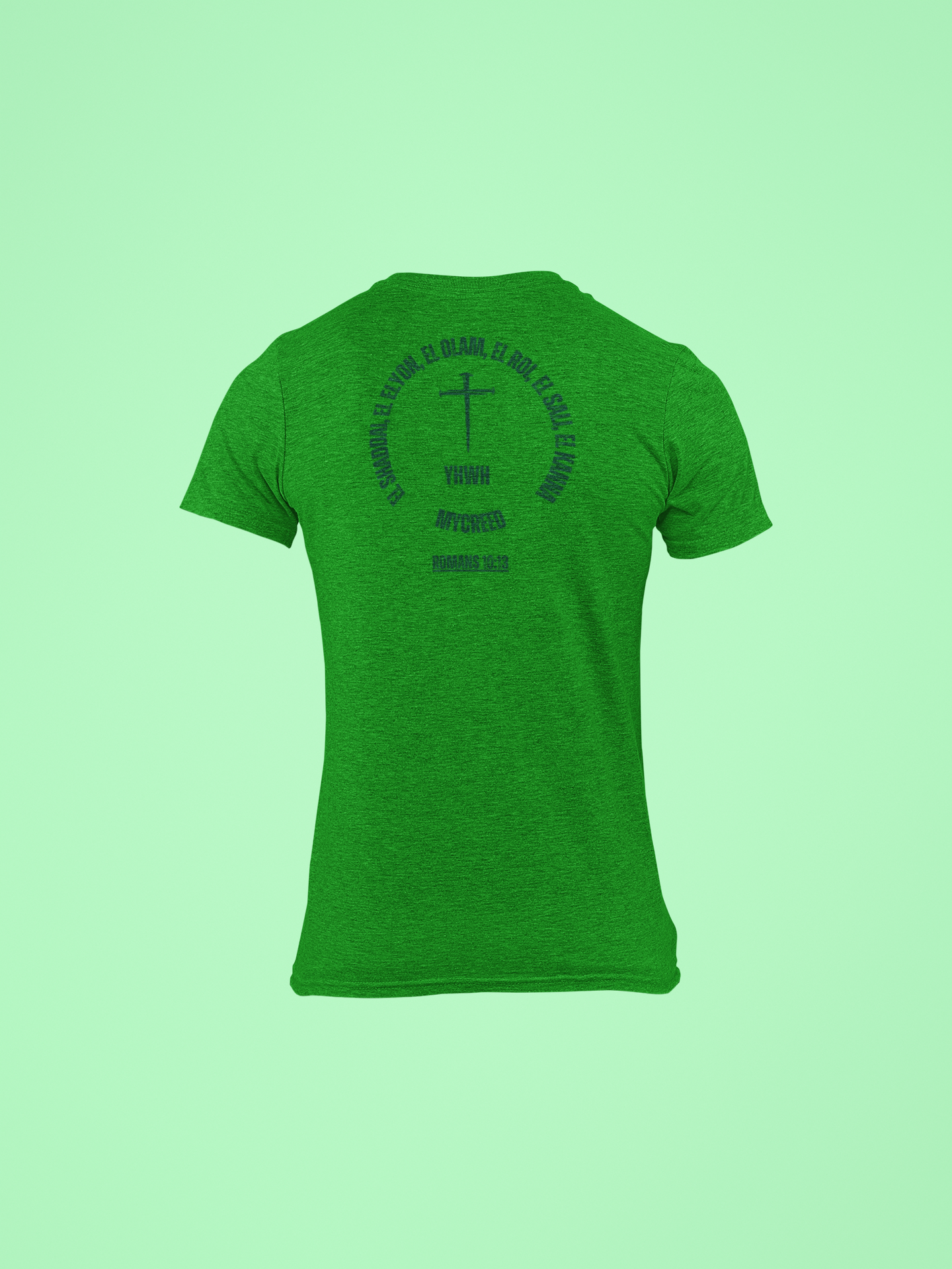 YHWH's Names Next Level Apparel® Mens T-Shirt by MyCreed – Romans 10:13