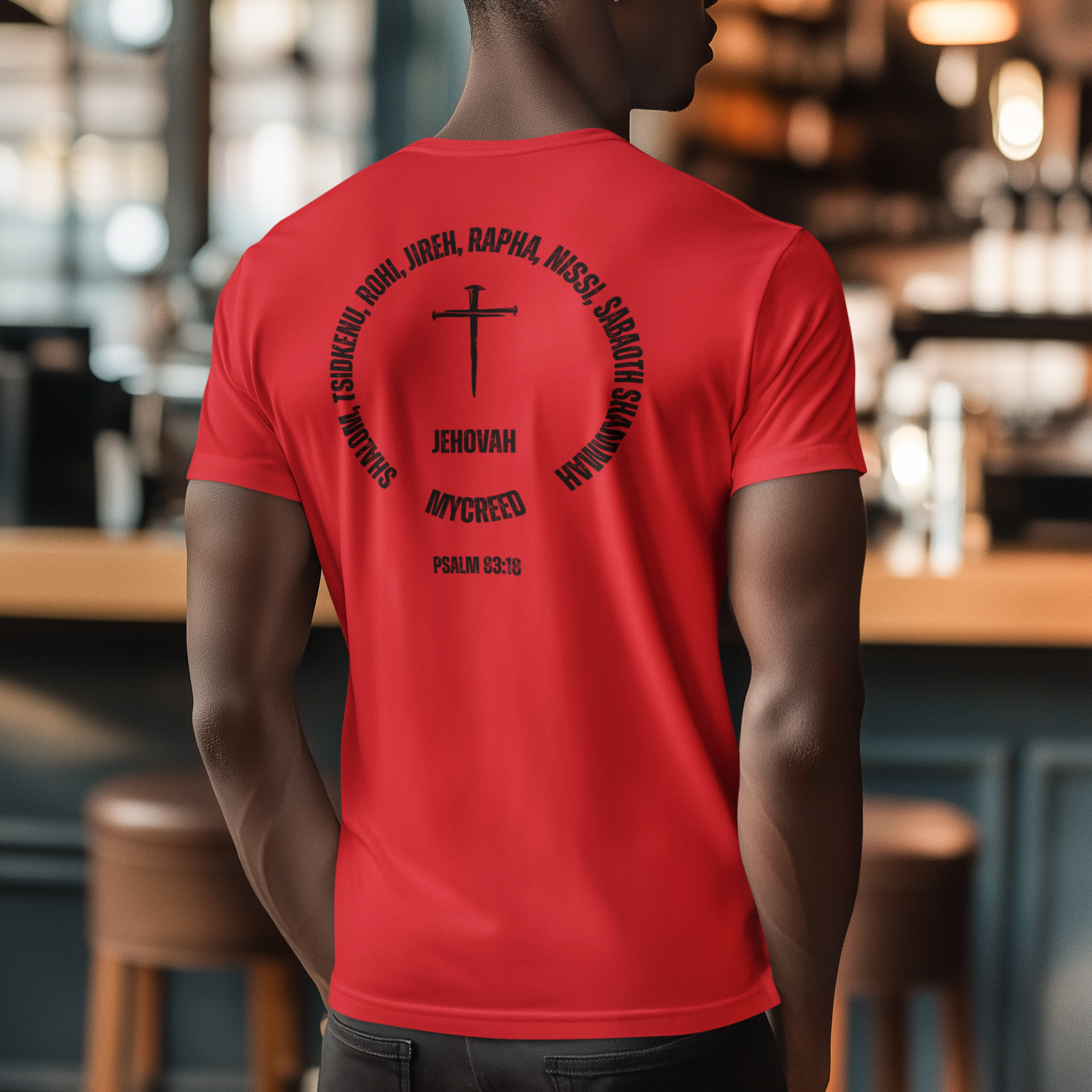 Jehovah's Names Bella+Canvas® Christian T-Shirt – Psalm 83:18 | MyCreed