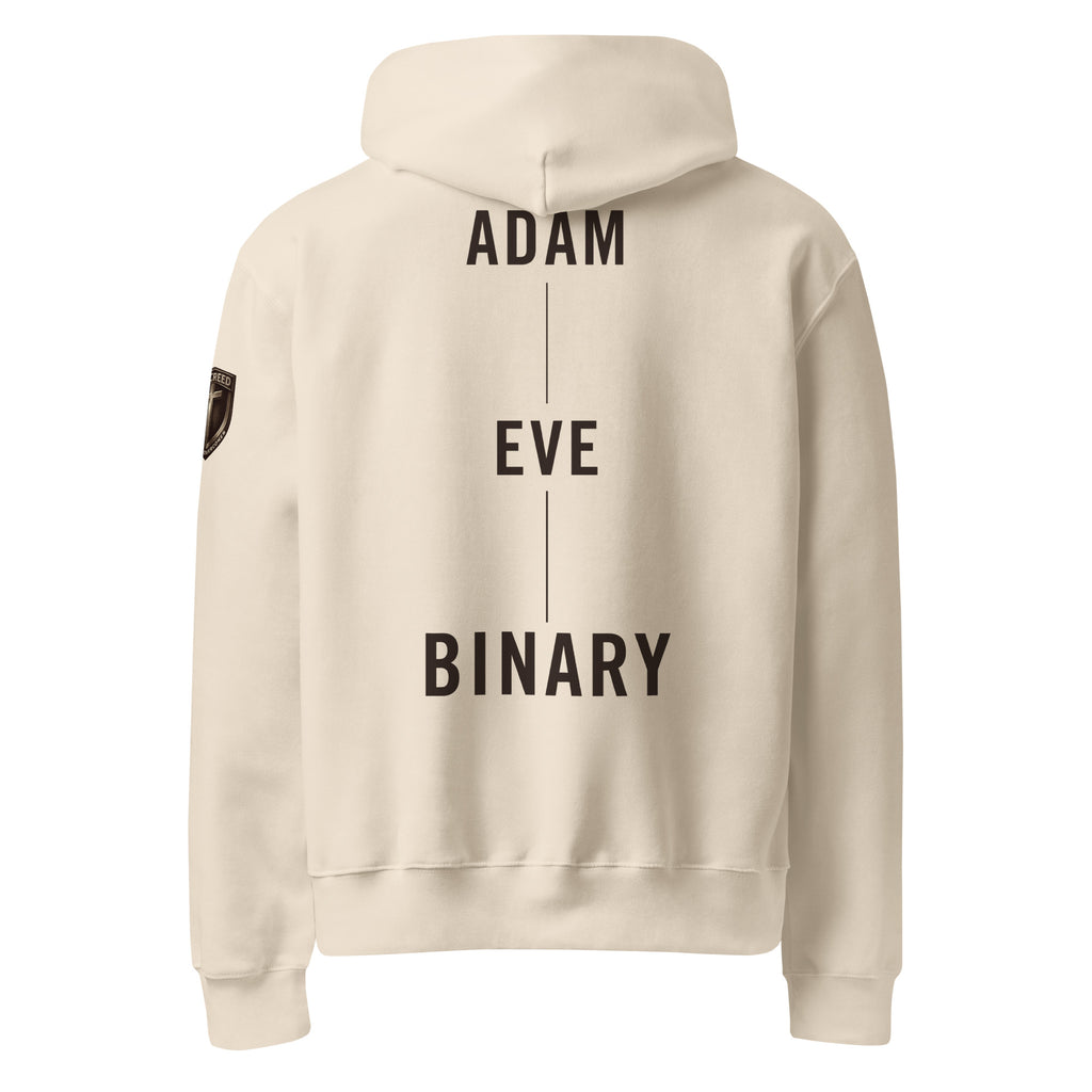 Binary By Creation minimalist Genesis design by MyCreed™