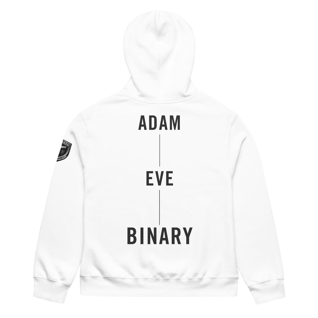 Binary By Creation biblical truth typography design by MyCreed™