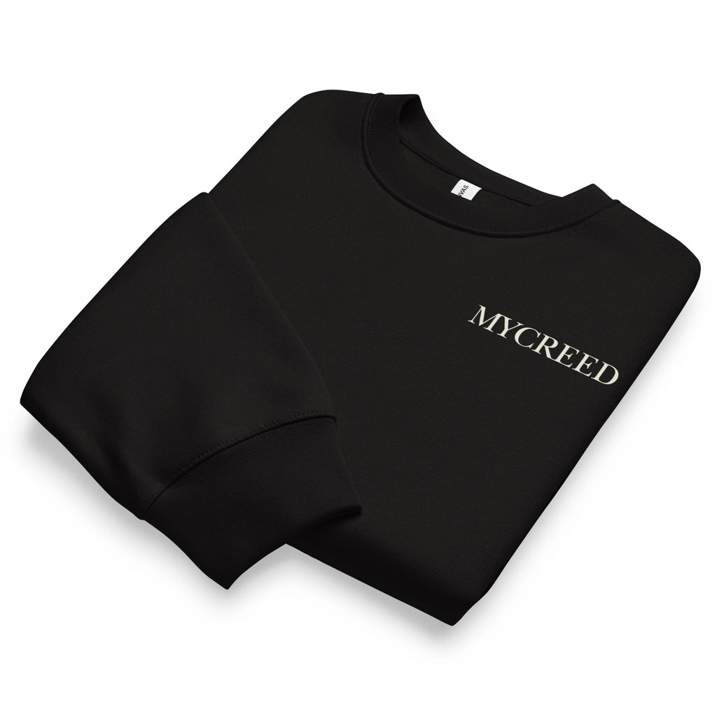 Subtle biblical message design reflecting creation, identity, and purpose by MyCreed™