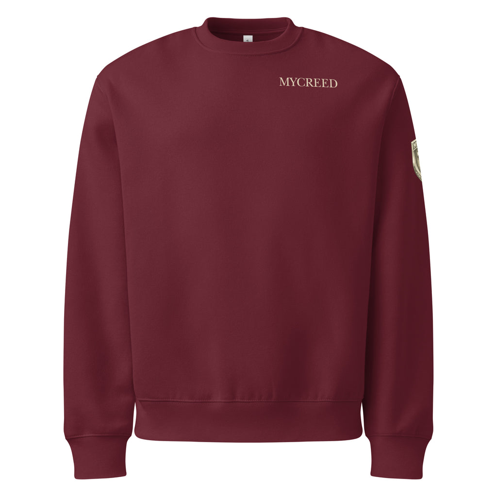 Scripture-inspired clean design affirming God’s creative authority by MyCreed™