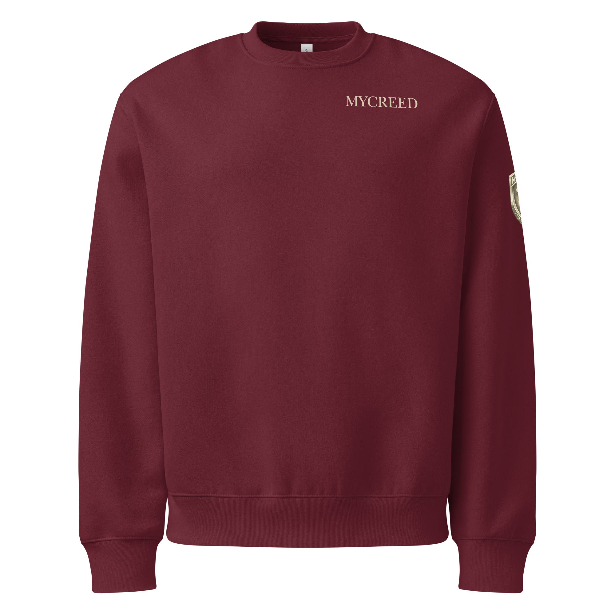 Scripture-inspired clean design affirming God’s creative authority by MyCreed™